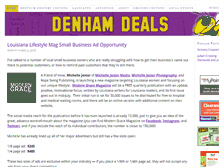 Tablet Screenshot of denhamdeals.com